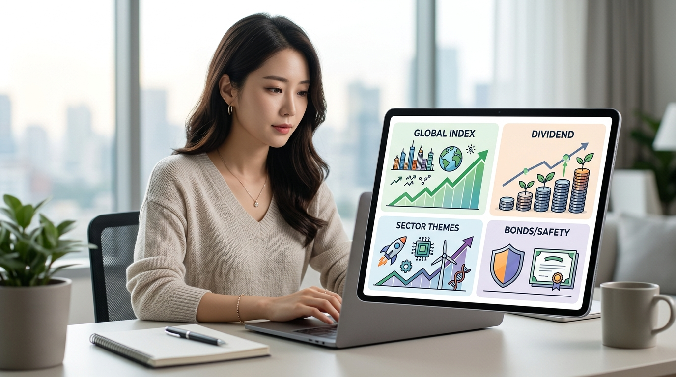 2. 초보자를 위한 필수 ETF 종류와 특징