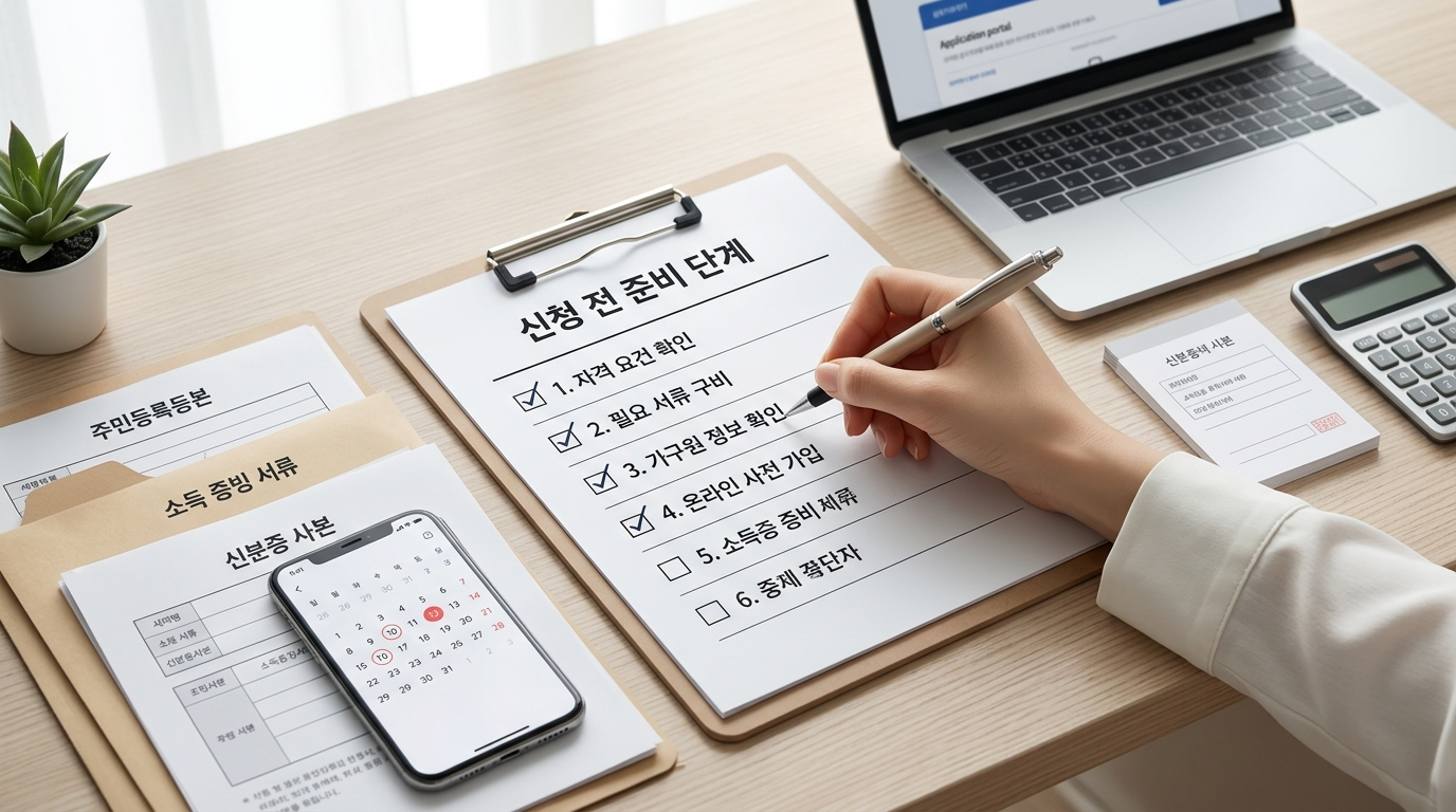 3. 신청 전 반드시 거쳐야 할 기본 준비 단계