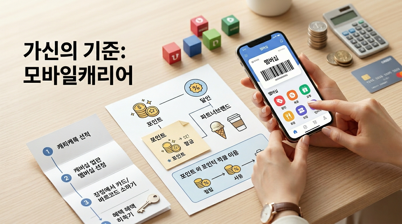 2. 기본 중의 기본, 이동통신사 멤버십 혜택 완벽 해부